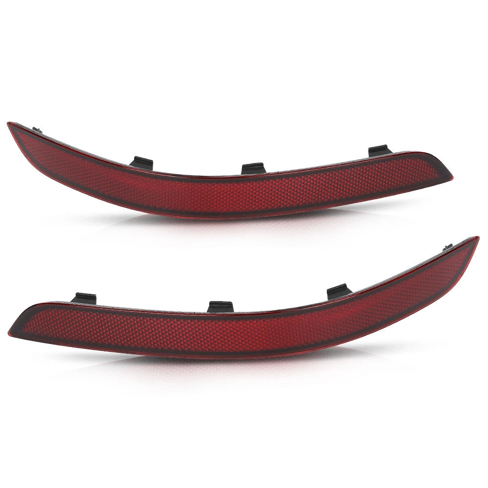 Set of 2 Rear Bumper Reflectors for Mercedes-Benz GLK300 GLK350
