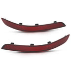 Set of 2 Rear Bumper Reflectors for Mercedes-Benz GLK300 GLK350