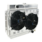 3Row Aluminum Radiator Shroud Fan for Chevy Impala/El Camino (1963–1967)