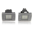 2Pcs Number Plate Lights for Mercedes Benz W177 W176 W166 X166 X218 S204