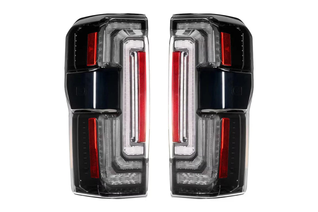 Smoked LED Tail Lights Replacement for 2023-2025 Ford Super Duty