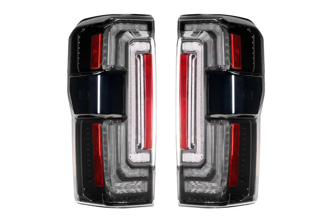 Smoked LED Tail Lights Replacement for 2023-2025 Ford Super Duty