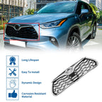 Front Hood Bumper Grille Grill for Toyota Highlander (2020–2022) No.531010E370
