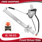 Front Left Power Window Regulator with Motor for Nissan Versa (2007–2010)