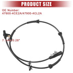 ABS Sensor Set for Nissan Rogue (2014–2015) No. 47900-4CE2A