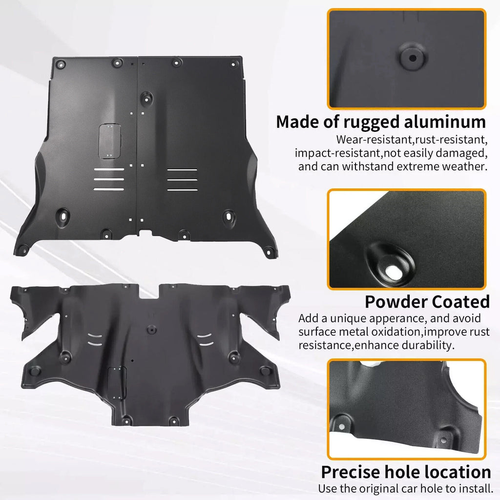 Skid Plate Set for Tesla Model 3 & Y (2017–2024) Engine Guard