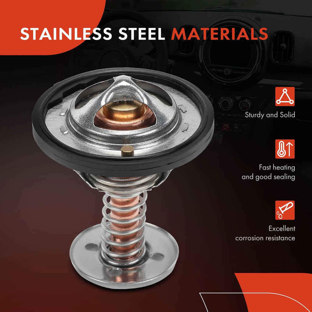 Polished Aluminum Engine Thermostat for Chevy Corvette (1997-2013)