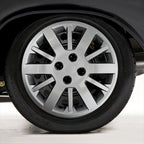 Set of Four 15" Silver Hubcap Wheel Covers for 2005-2010 Chevy Cobalt (Screw-on)