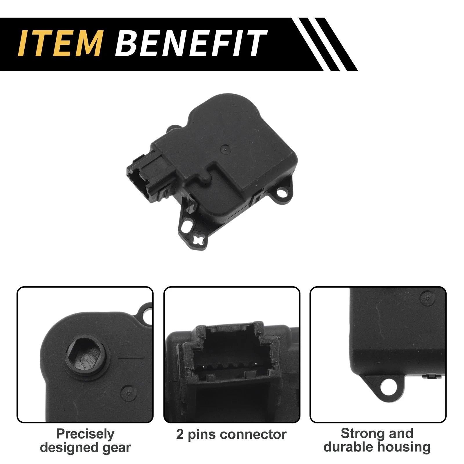 HVAC Heater Blend Door Actuator for Nissan Titan (2003–2006) No. 27443ZH00A