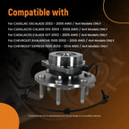 Front Wheel Hub Assembly for Cadillac ESV EXT (2002–2006) BR930304 515036