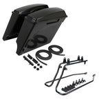 5" Stretched Saddlebag Conversion Bracket for Harley Softail (1986–2017)