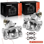 Pair Rear Brake Calipers with Bracket for Hyundai Elantra (2005–2006)