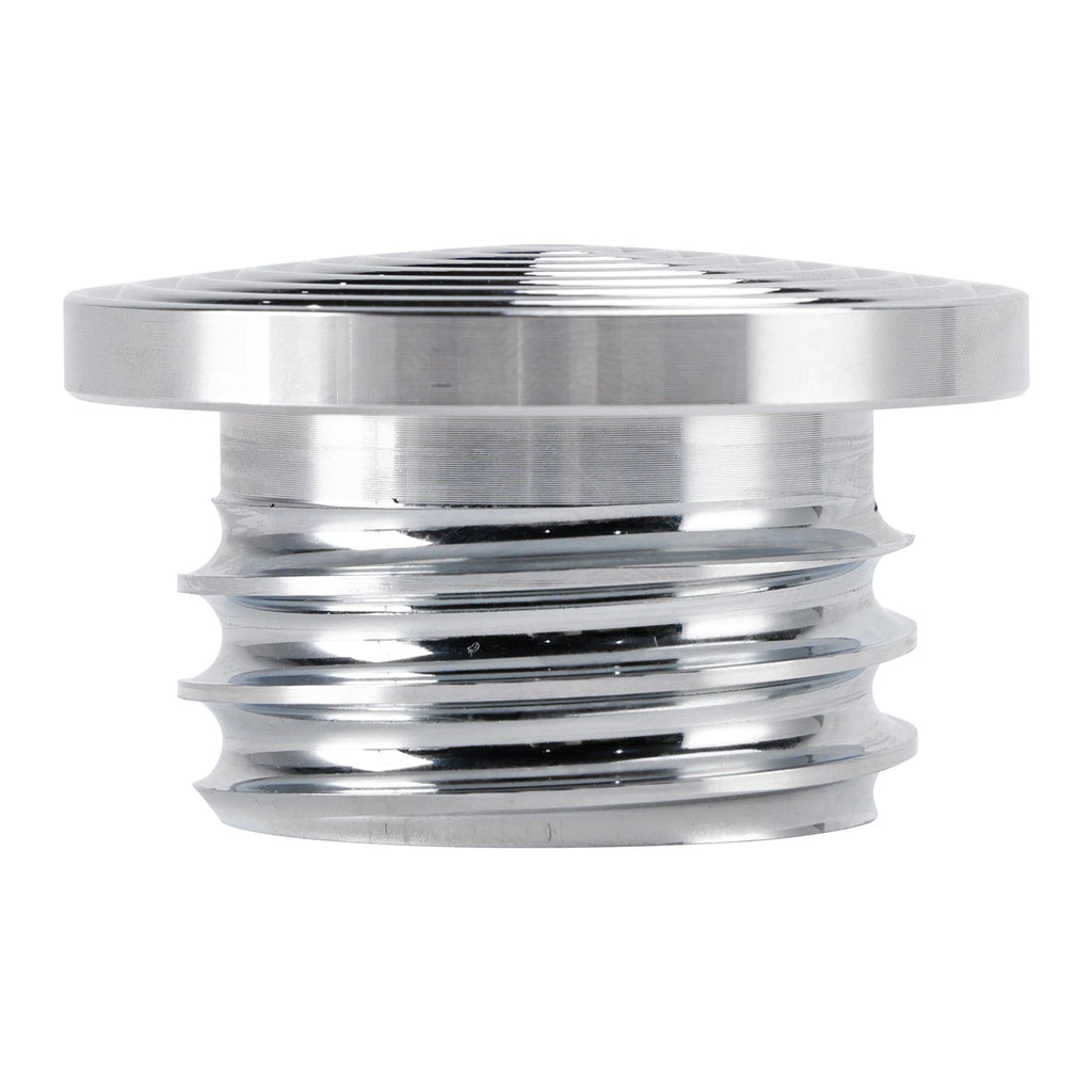 Chrome Aluminum Fuel Gas Cap for Harley Sportster XL, Dyna, Softail, Touring