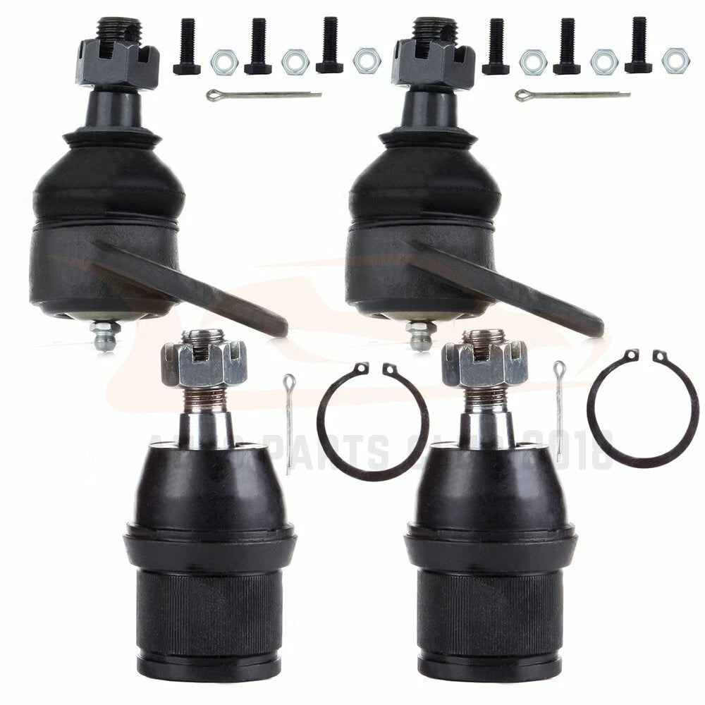 Set of 4 Front Upper Lower Ball Joints for Dodge Dakota Durango (2000–2004)