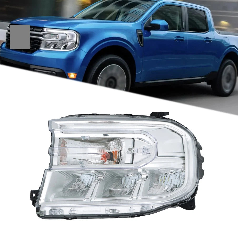 Driver Side Headlight for Ford Maverick XL/XLT (2022–2024) Clear Lens