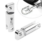 Pair Male Mount Foot Peg Extensions for Harley Sportster, Touring, Softail, Dyna