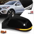 Power Heated Turn Signal Side View Door Mirror for Santa Fe (2013–2016)