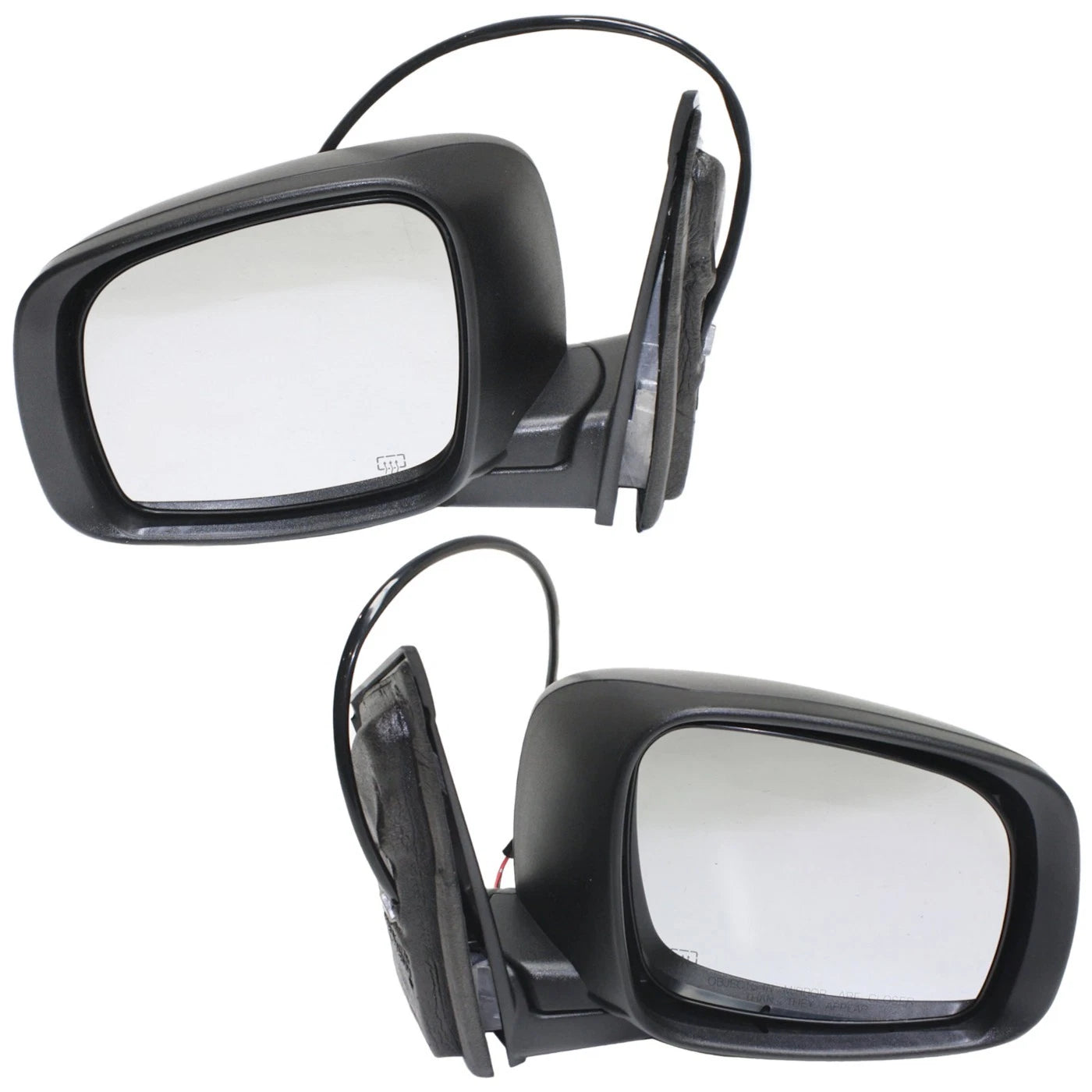 Set of 2 Heated Mirrors for Dodge Grand Caravan (2008–2020)