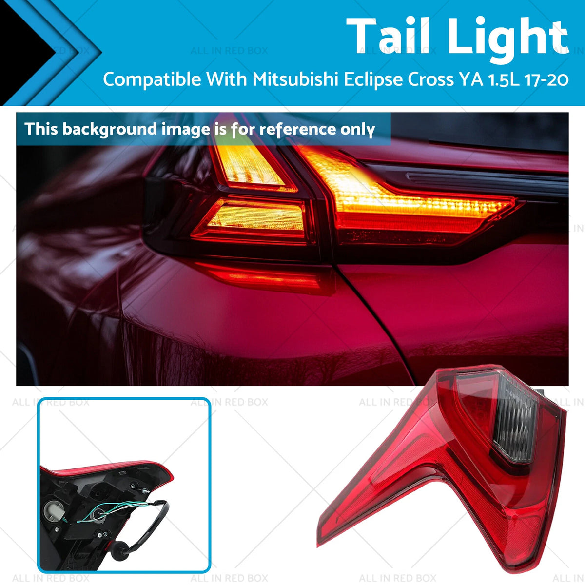 LED Tail Light Rear Lamp LH for Mitsubishi Eclipse Cross (2017–2020)