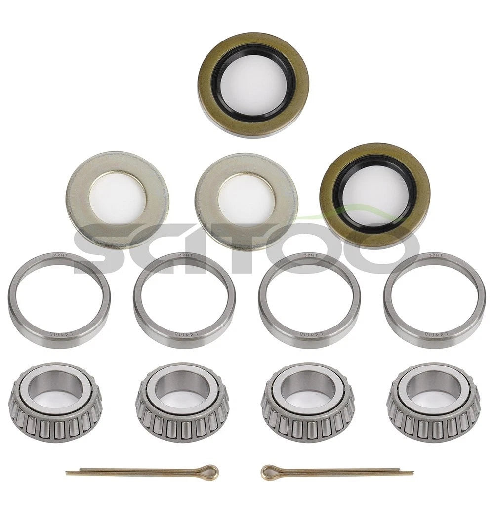 Trailer Galvanized Wheel Bearings 1"x1-1/16" for L44643 / L44610