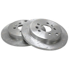 Rear Slotted and Drilled Disc Brake Rotors for Ford Falcon BA BF (2002-2012)