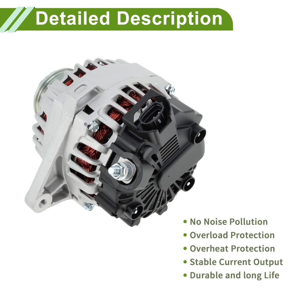 Alternator 90A 12V for Hyundai Elantra (2011–2017) No. 373002E200