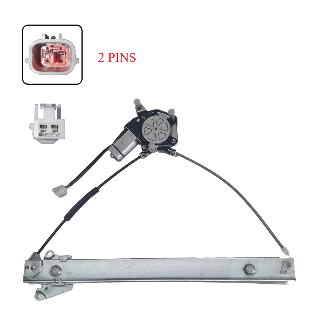 Front Left Window Regulator W/Motor 2-Pin for Ford Escape (2001–2008)