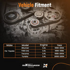 Timing Belt and Water Pump Kit for Toyota 4Runner T100 Tacoma (1995–2004)