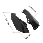 ABS Mid-Frame Air Deflectors for Harley Touring Road Electra Street Glide (2009–2023)
