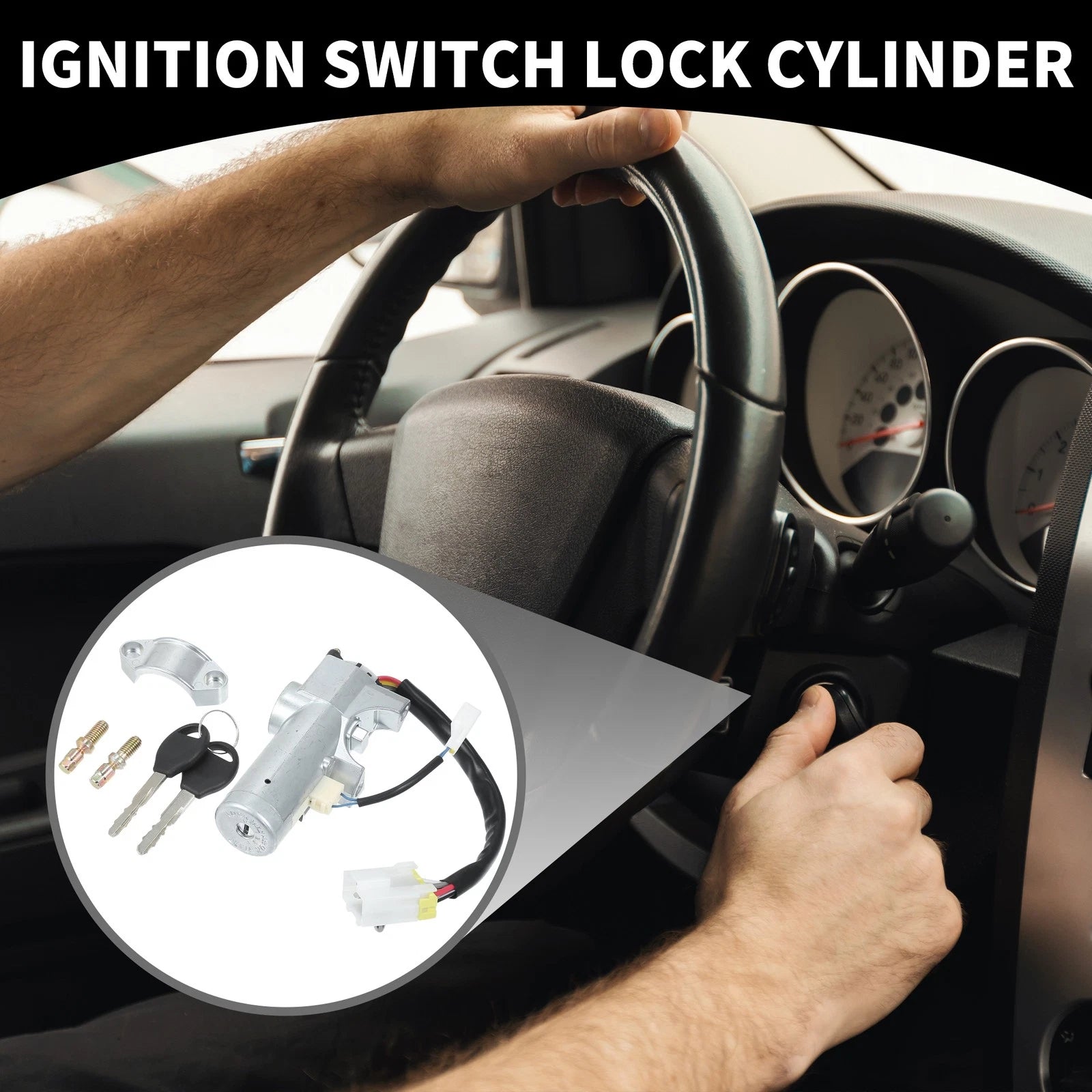 Ignition Lock Cylinder Assembly for Nissan Frontier, Xterra (No.D87004S100)