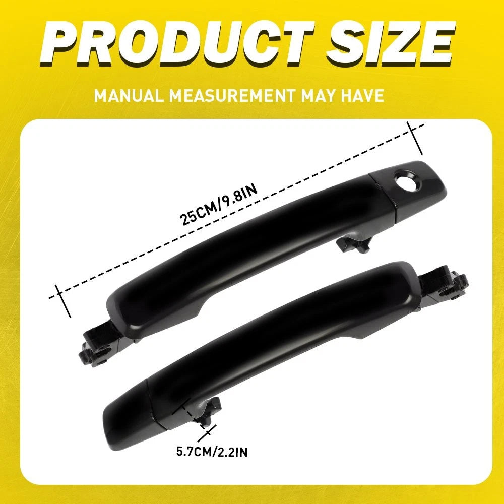 4Pcs Outside Door Handle Set for Nissan Frontier (2005–2008) EPY