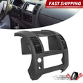 Matte Black Center Dash Console Panel for Nissan Frontier (2005–2020)
