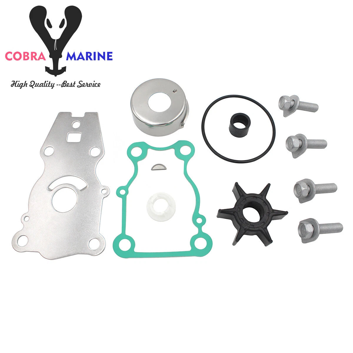 Impeller Repair Kit for Yamaha (25-40 HP T25 F30 F40) 66T-W0078-00-00