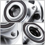 Set of 4 Wheel Bearing & Hub for Cadillac SRX (2010–2016) & Saab 9-4X (2011)