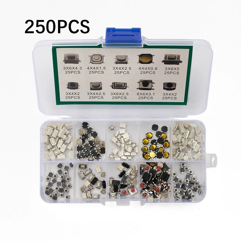 Push Button Switch Assortment Kit for Remote Control (Universal)