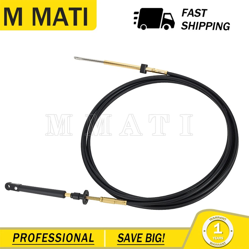 Throttle Shift Remote Control Cable for Johnson Evinrude OMC (Fits 14FT)