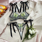 2X Elegant Butterfly Underwear Set for Women (2023–2023)