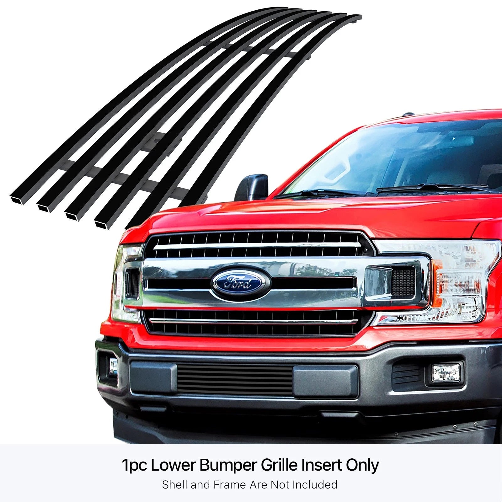 Stainless Black Billet Grille for Ford F-150 (2018-2020)