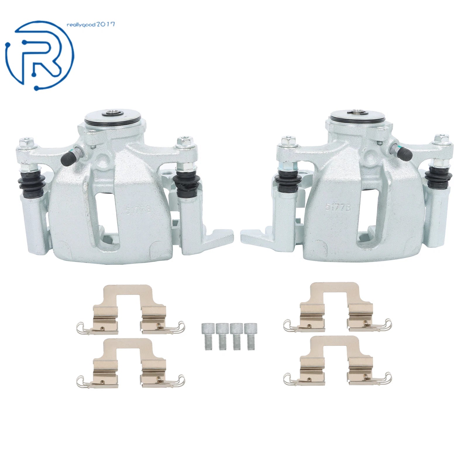 2X Rear Left & Right Brake Caliper w/ Bracket for Audi A4 Quattro A5 Quattro Q5