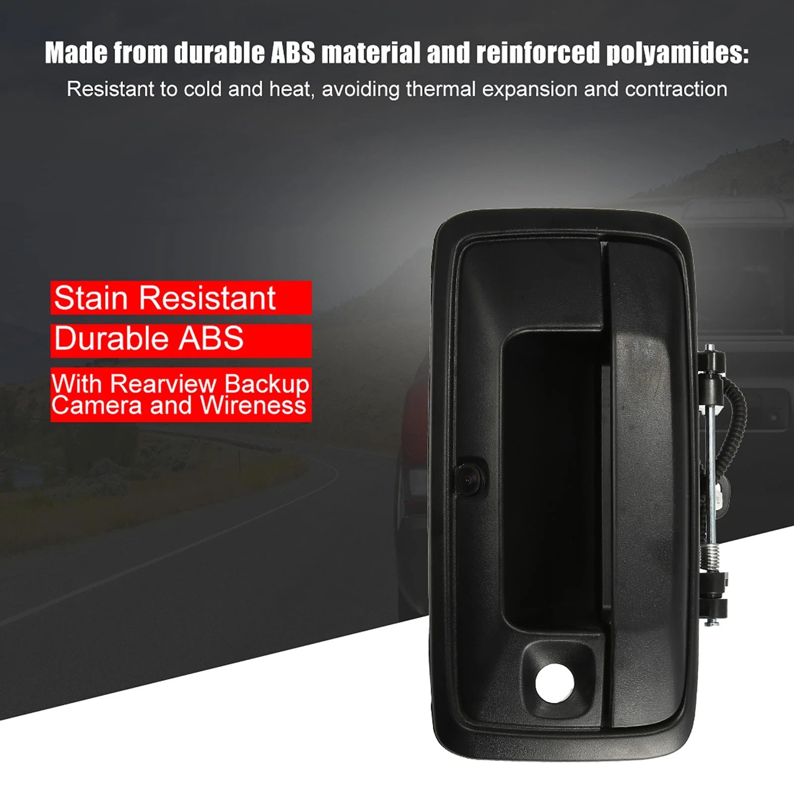 Rear Tailgate Handle with Backup Camera for Chevrolet (2015–2021)
