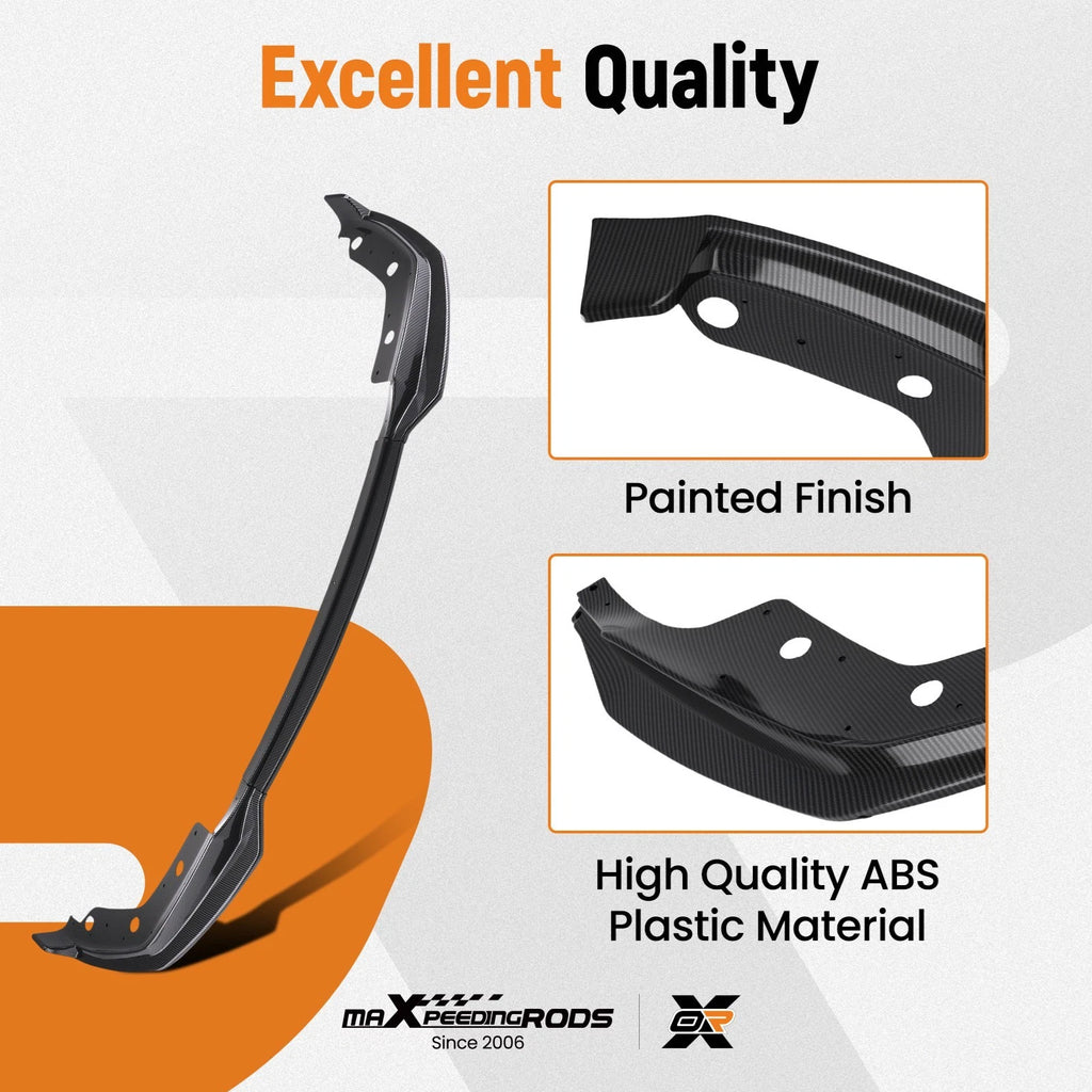 Carbon Fiber Front Bumper Lip Spoiler for BMW 3 Series G20 G28 (2019–2021)