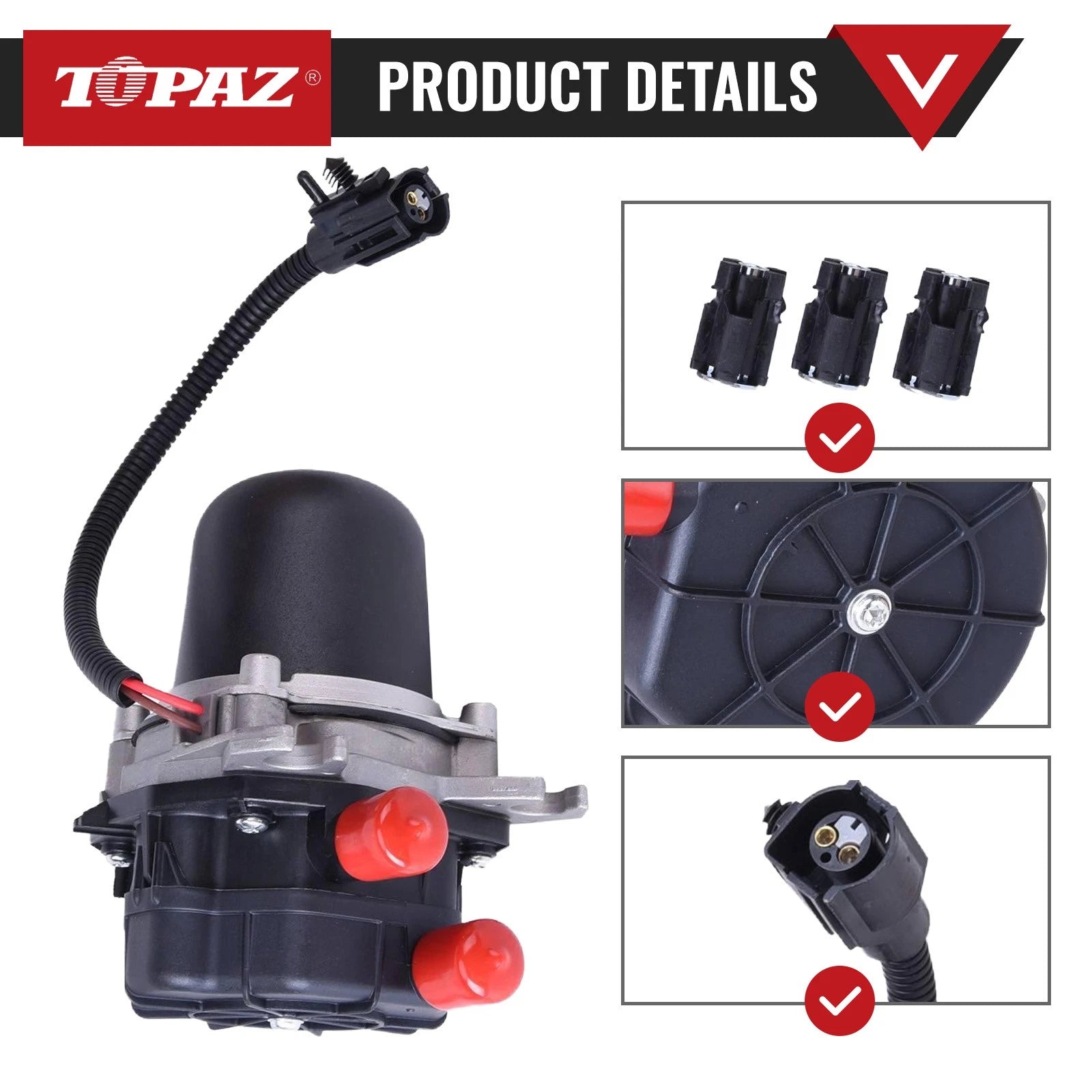 Secondary Air Pump for Ford Mustang (1996-2000) and Lincoln LS (2001-2005)