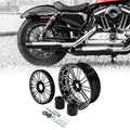18" Front & Rear Wheel Rim Hub & Belt Pulley for Harley Touring (2009–2023)