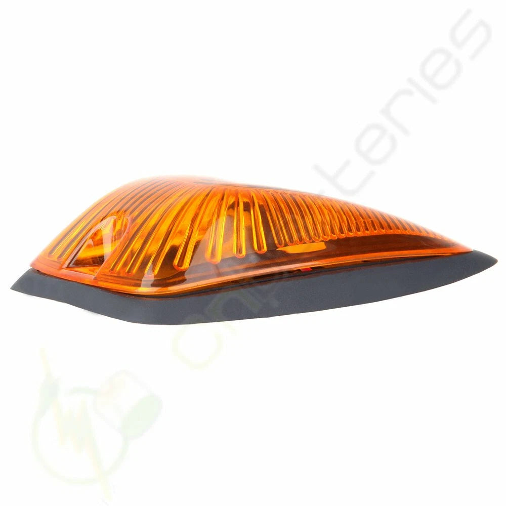 5pcs Cab Marker Roof Running Light Smoke + Base Housing for GMC C1500-3500 (1999–2007)