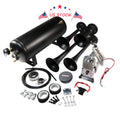 1.5G Train Horn Kit with Air Tank for Truck Car Semi (150psi)