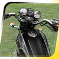 Gas Fuel Tank Cap for Yamaha Honda Suzuki Kawasaki ATV Motorcycle (Silver)