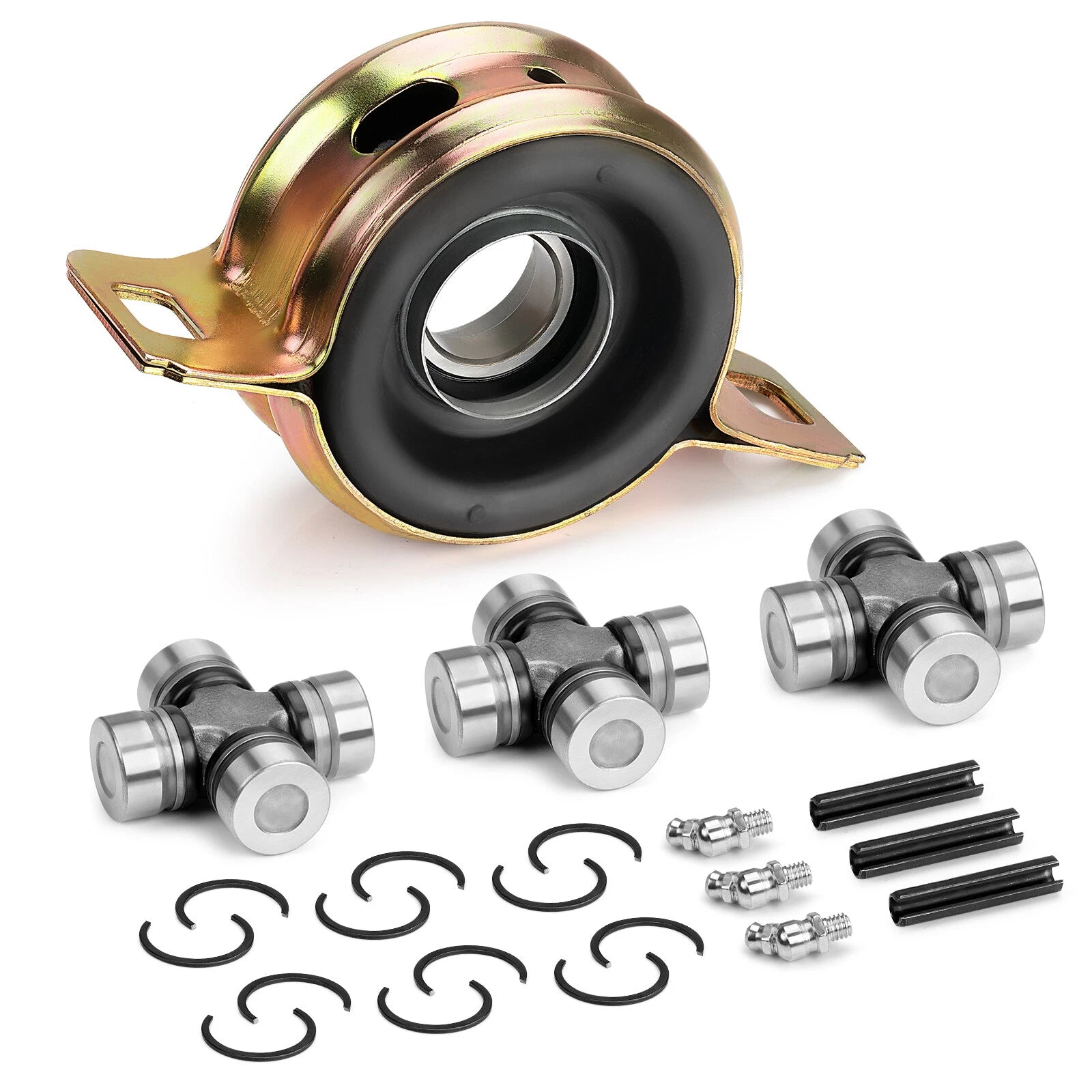Propeller Shaft Bearing Carrier & U-Joint for Polaris RZR XP 4 900 1000