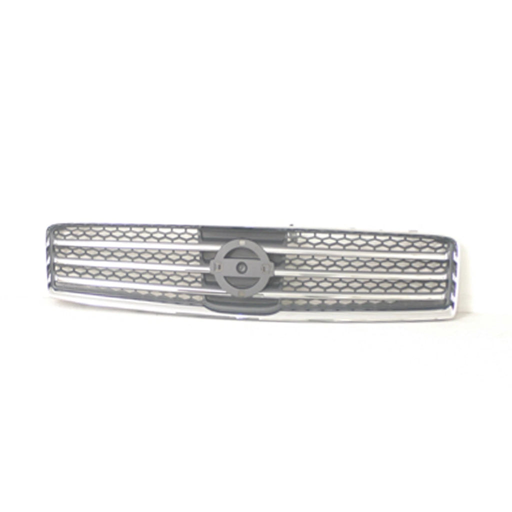 Replacement Gray Chrome Plastic Front Grille for Volkswagen Tiguan (2018–2021)