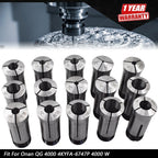 15 Piece Set 5C Round Collet for TIR Precision Machining (0.0005")
