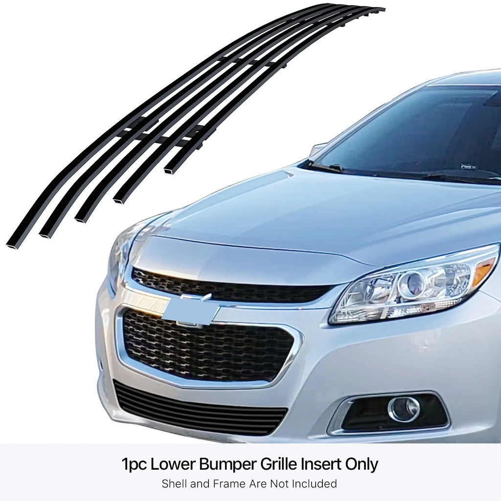 Black Billet Grille Insert for Chevy Malibu (2014-2016)
